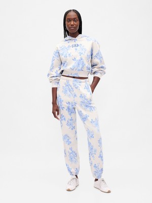 Gap Kadın Mavi High Rise Vintagesoft Jogger Eşofman Altı