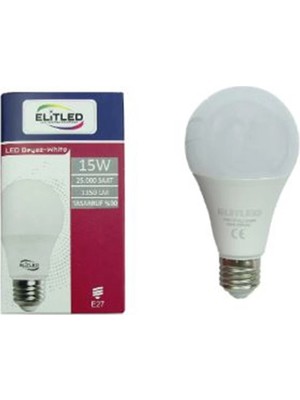 Elitled 15W Beyaz LED Ampul (Kdo)