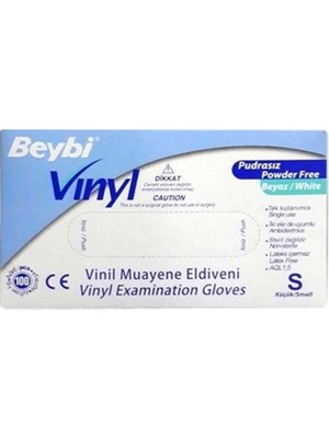 Beybi Vinill Eldiven Pudrasız Small (Kdo)