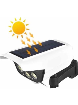 Maesko LED Lamba-Güneş Paneli Destekli Uzaktan Kumandalı Solar LED Lamba