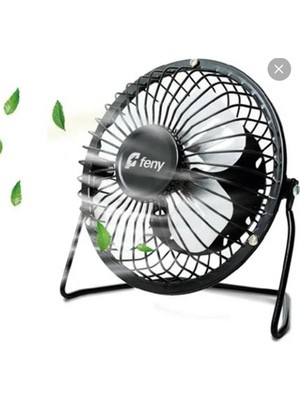 Feny FN-F86 Metal 360 Mını Masaustu Fan (Kdo)