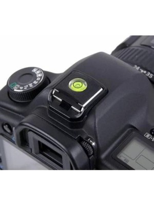 Kumsal Concept Dslr ve Slr Için Su Terazili Hot Shoe Flaş Kızağı Kapağı