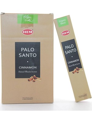 Gees Global Hem Orgnaic Blend Series Palo Santo Cinnamon Masala Aromalı Çubuk Tütsü 15 gr