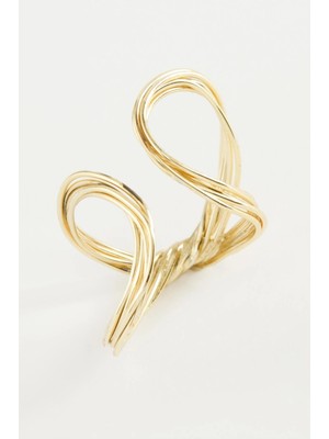 Uravas Store Oval Metal Yüzük