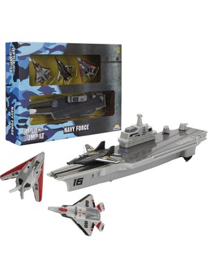 Mey Ithalat® Asker Oyun Set Jet/uçak Gemisi 4prç