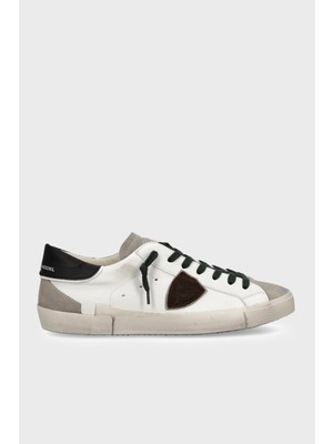 Philippe Model Deri Logolu Sneaker Ayakkabı Erkek Ayakkabı PRLUWX55