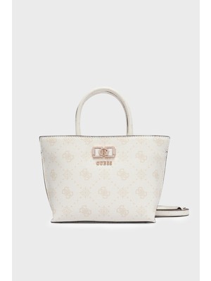 Guess Emelie Logolu Çıkarılabilir Askılı Çanta HWGP9928750 Bayan Çanta HWGP99 28750 Wlo