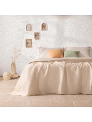 Matmel Soft Nova Çift Kişilik Pike - Ekru - 200X220 cm