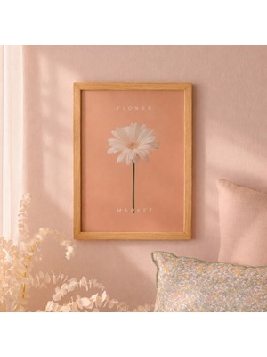Matmel Deco Papatya Duvar Panosu - Renkli - 30X40 cm