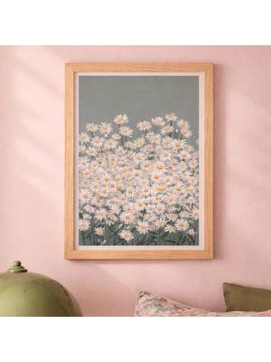 Matmel Deco Daisy Garden Duvar Panosu - Renkli - 30X40 cm