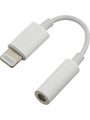 Zenviaa Powerway AC03 Lightning To 3.5mm Stereo Aux Kulaklık Jack Çevirici Kablo (90MM) ZENVIAA365