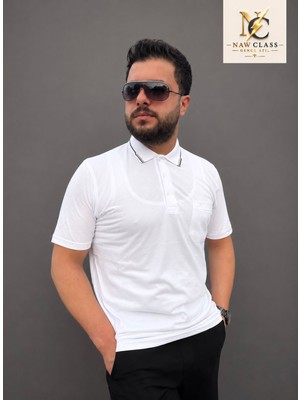 Şimşek Cebli Erkek Tişört