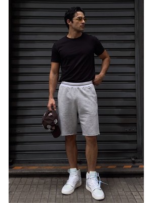 Gothamvibes Erkek Muscle Fit Siyah T-Shirt