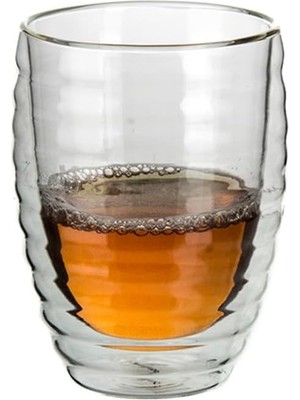 Hsc Bilişim Ultraform Çift Cidarlı Cam Bardak 80 ml