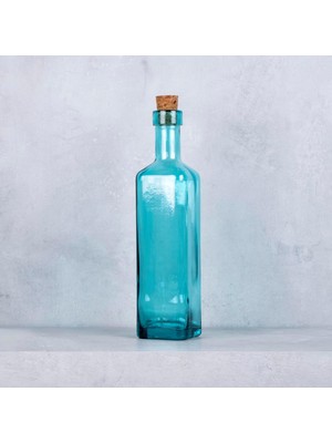 Hsc Bilişim San Miguel Cuadrada Yağ Şişesi 400 ml Mavi