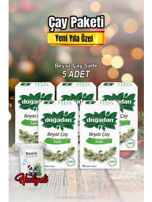 Hsc Bilişim Beyaz Çay Sade 28 G x 5 ve Rosıe Pamuk