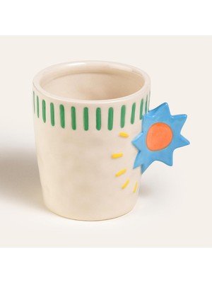 Hsc Bilişim Sımıng Stoneware Kupa 285 ml Mavi - Yeşil