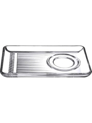 Hsc Bilişim Paşabahçe Elysia Çay Tabaği 184 mm Damla Logo 2 Ofset Hedi̇yeli̇k Kutu 24 Paşabahçe Paşabahce