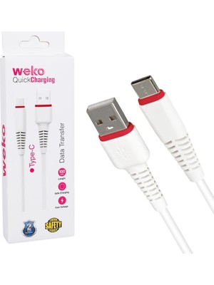 Teknik Durak USB To Type-C Telefon Şarj Kablosu