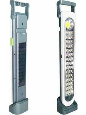 Teknik Durak Ranchi RC-6855T 45 LED Güneş Enerjili Şarjlı Acil Durum Işığı – 5 Fonksiyonlu Kamp Lambası