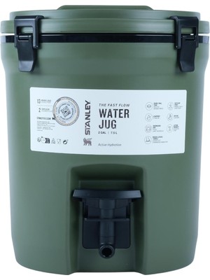 Hsc Bilişim Stanley Fast-Flow Water Jug, 7.5 L, Haki (Dried Pine)