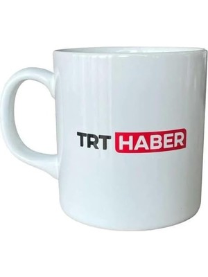 Hsc Bilişim Trt Haber Logolu Beyaz Kupa