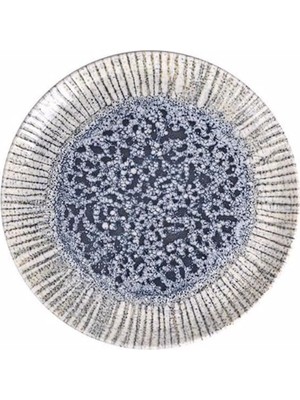 Hsc Bilişim Porland Iris Blue Düz Tabak 20CM