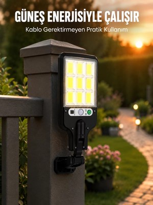 Nevamel® Sensörlü Sokak Tipi Lamba Günlük Kullanım Için Ideal (Kopya)