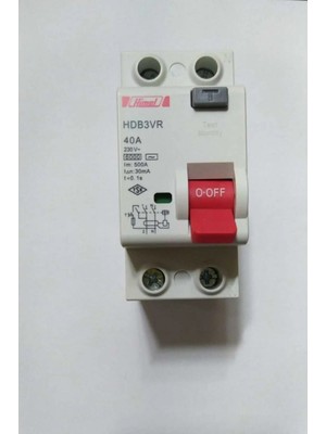 2p 40A 30MA Kaçak Akım Rölesi 6 Ka HDB3VR240SC