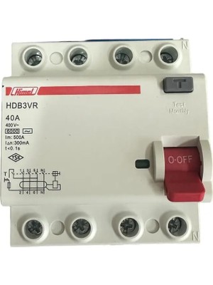4*40 300 Ma Kaçak Akım  Koruma Rolesi Himel