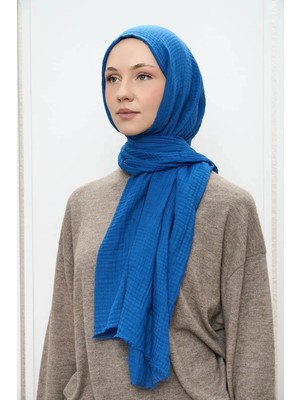 Deserto Fashion Müslin Şal Düz Renk