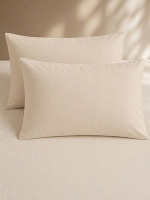 Calina Home Bej Yastik Kilifi (2ADET)