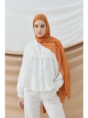 Deserto Fashion Bambu Şal Düz Renk