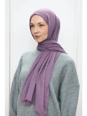 Deserto Fashion Müslin Şal Düz Renk