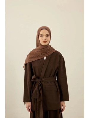 Deserto Fashion Bambu Şal Düz Renk