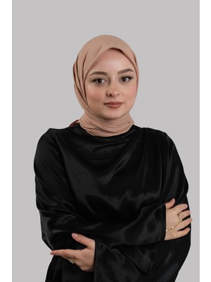 Giverny Kiremit Düz Klasik Eşarp Italyan Dikişli Pamuk Caz Sade 202210_05