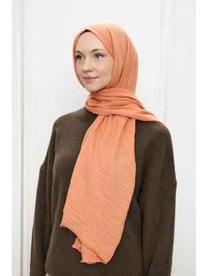 Deserto Fashion Müslin Şal Düz Renk