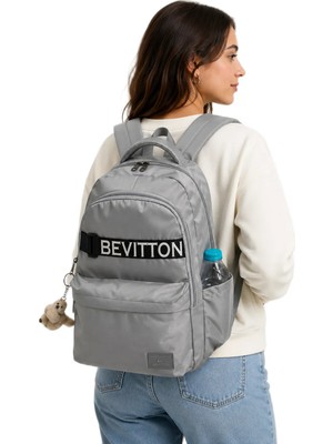 Bevitton Özel Su Itici Kumaş  Taş Okul Sırt Çantası 34200
