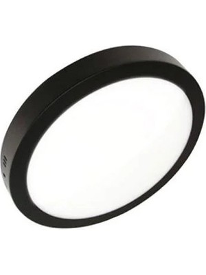 Teknikerelektrik Horoz Sienna 36 Siyah Kasa Beyaz Işık (7000K) 36W Sıvaüstü LED Armatür 016-83-0036