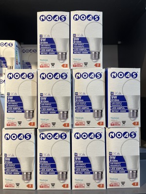 10 adet Noas 9 Watt LED Ampul