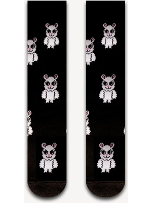 Neşeli Çoraplar Cutie Kitten Renkli Unisex Çorap