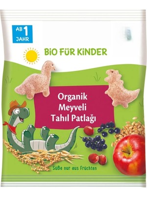 Mey Ithalat® Organik Meyveli Tahıl Patlağı 30 gr