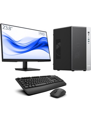 Turbox TX9480 I7 12700 16GB Ddr4 512GB Nvme 23.8 Inç Fhd Monitör Kurumsal Ofis Oem Paket