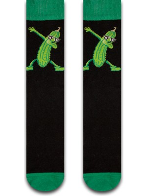 Neşeli Çoraplar Cool Cucumber Renkli Unisex Çorap