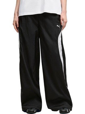 Sport Woven Kadın Siyah Günlük Stil Eşofman Altı 69405301