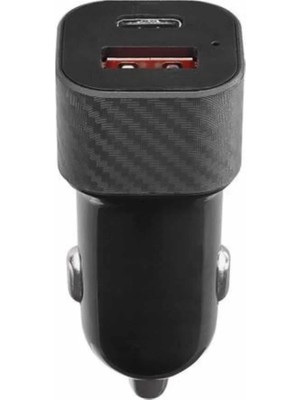 Mey Ithalat® Araç Içi Hızlı Şarj Soketi 38W Oto Çakmaklık Type-C Araba Çakmaklık