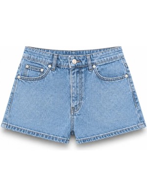 Açelya Okcu Premium Kaida Denim Mini Şort