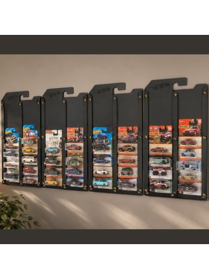 Good Sign Kartonet Sergileme Standı 4 Adet ,72 Araç Kapasiteli Uzun ve Regular Kart Display Sergileme Vitrini