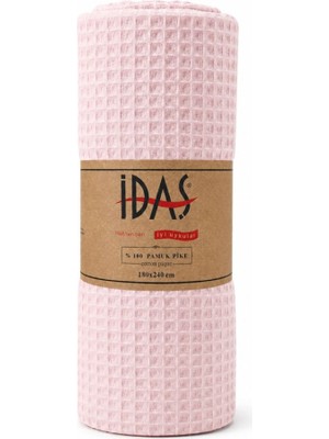 İdaş Idaş % 100 Pamuklu Waffle Tek Kişilik Pike