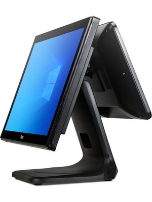 ALK Tıwox TP-4950D 18.5" I5 5.nesil 128GB Nwme SSD 8gb Ddr3 Ram 1366X768 Pos Pc + 13.2" Müşteri Ekranı